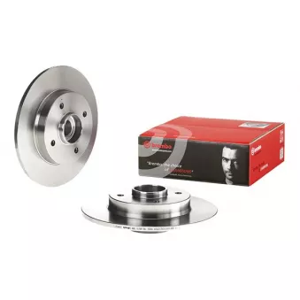 Jeu de 2 disques de frein arrière BREMBO 08.A858.17