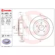 Jeu de 2 disques de frein arrière BREMBO 08.A863.11 - Visuel 2