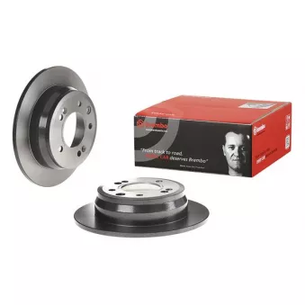 Jeu de 2 disques de frein arrière BREMBO 08.A869.11