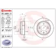 Jeu de 2 disques de frein arrière BREMBO 08.A869.21 - Visuel 2