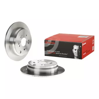 Jeu de 2 disques de frein arrière BREMBO 08.A871.10