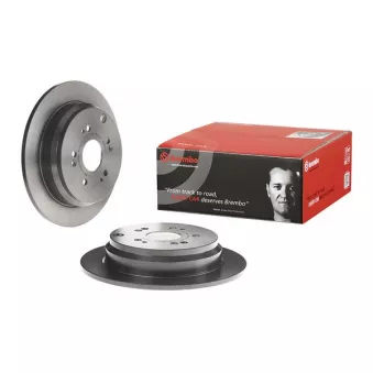 Jeu de 2 disques de frein arrière BREMBO 08.A871.11