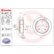 Jeu de 2 disques de frein arrière BREMBO 08.A872.11 - Visuel 2