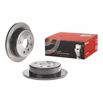 Jeu de 2 disques de frein arrière BREMBO 08.A872.11