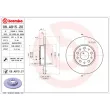 Jeu de 2 disques de frein arrière BREMBO 08.A915.21 - Visuel 2
