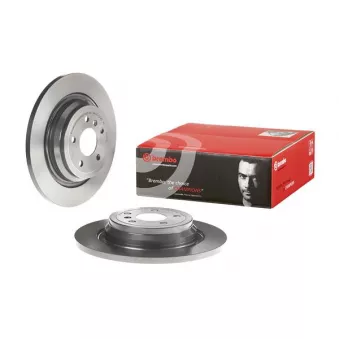 Jeu de 2 disques de frein arrière BREMBO 08.A957.11