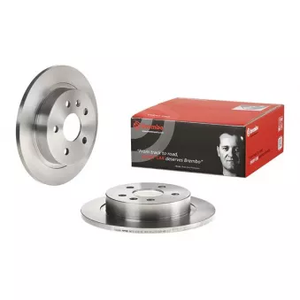 Jeu de 2 disques de frein arrière BREMBO 08.A970.10