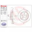 Jeu de 2 disques de frein arrière BREMBO 08.A970.11 - Visuel 2