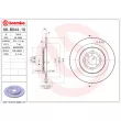 Jeu de 2 disques de frein arrière BREMBO 08.B044.10 - Visuel 2