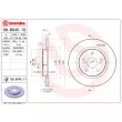Jeu de 2 disques de frein arrière BREMBO 08.B045.11 - Visuel 2
