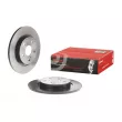 Jeu de 2 disques de frein arrière BREMBO 08.B045.11 - Visuel 1