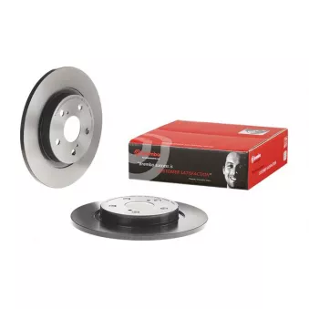 Jeu de 2 disques de frein arrière BREMBO 08.B045.11