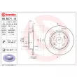 Jeu de 2 disques de frein arrière BREMBO 08.B271.10 - Visuel 2