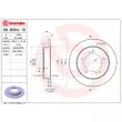 Jeu de 2 disques de frein avant BREMBO 08.B304.10 - Visuel 2