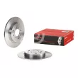 Jeu de 2 disques de frein arrière BREMBO 08.B310.10 - Visuel 1