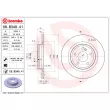 Jeu de 2 disques de frein arrière BREMBO 08.B348.41 - Visuel 2