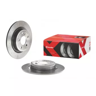 Jeu de 2 disques de frein arrière BREMBO 08.B348.4X