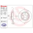 Jeu de 2 disques de frein arrière BREMBO 08.B351.11 - Visuel 2
