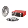 Jeu de 2 disques de frein arrière BREMBO 08.B357.10 - Visuel 1
