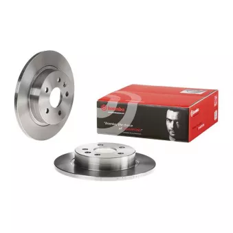 Jeu de 2 disques de frein arrière BREMBO 08.B357.10