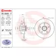 Jeu de 2 disques de frein arrière BREMBO 08.B369.17 - Visuel 2