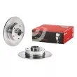 Jeu de 2 disques de frein arrière BREMBO 08.B369.27 - Visuel 1