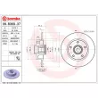 Jeu de 2 disques de frein arrière BREMBO 08.B369.37 - Visuel 2