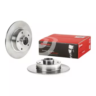 Jeu de 2 disques de frein arrière BREMBO 08.B369.37