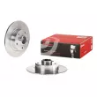 Jeu de 2 disques de frein arrière BREMBO 08.B391.37 - Visuel 1