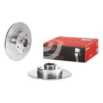 Jeu de 2 disques de frein arrière BREMBO 08.B391.37