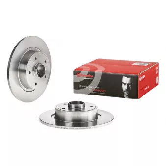 Jeu de 2 disques de frein arrière BREMBO 08.B394.17