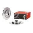 Jeu de 2 disques de frein arrière BREMBO 08.B395.17 - Visuel 1