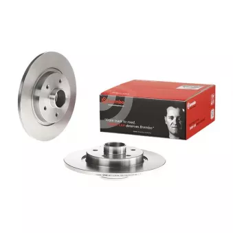 Jeu de 2 disques de frein arrière BREMBO 08.B395.17