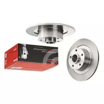 Jeu de 2 disques de frein arrière BREMBO 08.B396.27