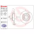 Jeu de 2 disques de frein arrière BREMBO 08.B413.11 - Visuel 2