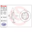 Jeu de 2 disques de frein arrière BREMBO 08.B439.11 - Visuel 2