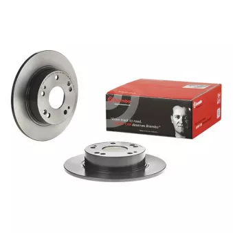 Jeu de 2 disques de frein arrière BREMBO 08.B439.11