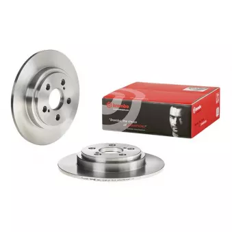 Jeu de 2 disques de frein arrière BREMBO 08.B493.10
