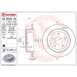 Jeu de 2 disques de frein arrière BREMBO 08.B529.21 - Visuel 2