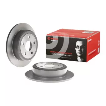 Jeu de 2 disques de frein arrière BREMBO 08.B529.21