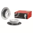 Jeu de 2 disques de frein arrière BREMBO 08.B566.11 - Visuel 1