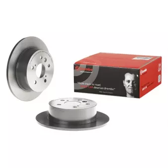 Jeu de 2 disques de frein arrière BREMBO 08.B566.11