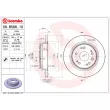 Jeu de 2 disques de frein arrière BREMBO 08.B586.10 - Visuel 2