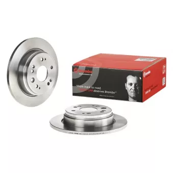 Jeu de 2 disques de frein arrière BREMBO 08.B586.10