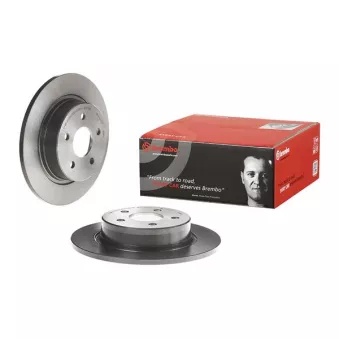 Jeu de 2 disques de frein arrière BREMBO 08.B601.11