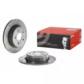 Jeu de 2 disques de frein arrière BREMBO 08.B601.75