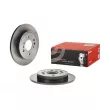 Jeu de 2 disques de frein arrière BREMBO 08.B602.21 - Visuel 1