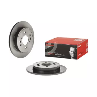 Jeu de 2 disques de frein arrière BREMBO