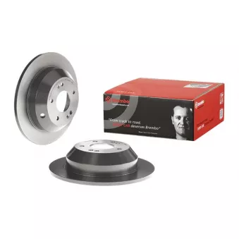 Jeu de 2 disques de frein arrière BREMBO 08.B605.11