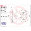 Jeu de 2 disques de frein arrière BREMBO 08.B618.10 - Visuel 2
